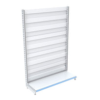Cabecera góndola CAEM alto 183 cm blanco