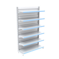 Cabecera góndola CAEM alto 203 cm blanco
