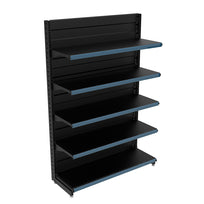 Cabecera góndola CAEM alto 183 cm negro