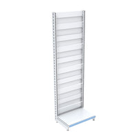 Cabecera góndola CAEM alto 223 cm blanco