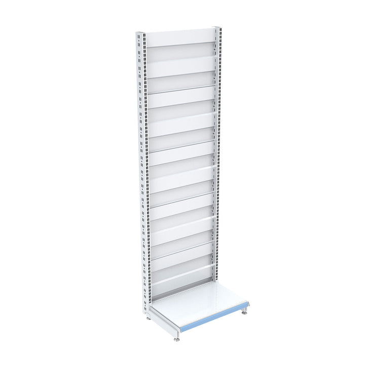 Cabecera góndola CAEM alto 223 cm blanco