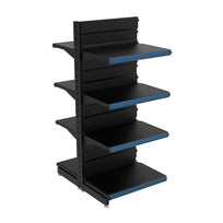 Góndola central CAEM alto 143 cm negro