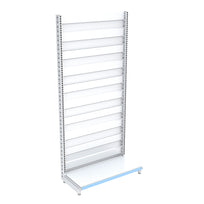 Cabecera góndola CAEM alto 223 cm blanco