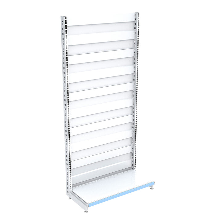 Cabecera góndola CAEM alto 223 cm blanco