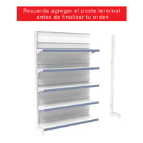 Poste terminal para góndola CAEM