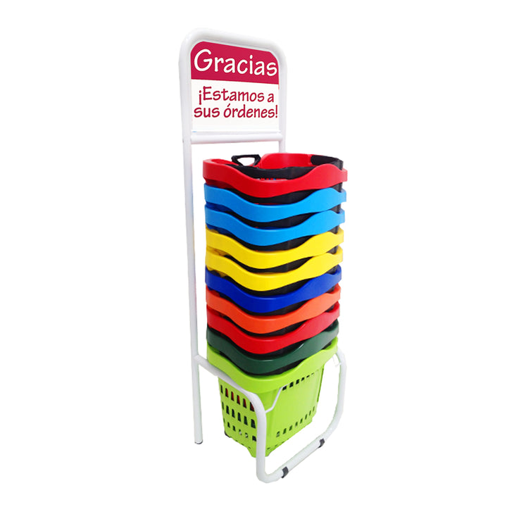 Rack para canastillas