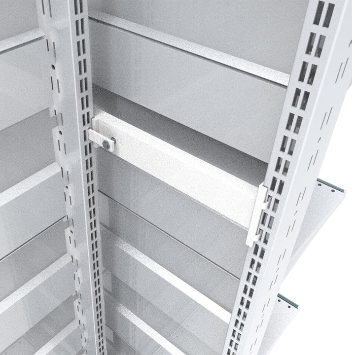 Cabecera góndola CAEM alto 183 cm blanco