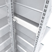 Cabecera góndola CAEM alto 203 cm blanco
